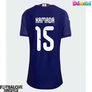 Japonsko Daichi Kamada #15 Dámské Domácí Dres MS 2026 Krátký Rukáv